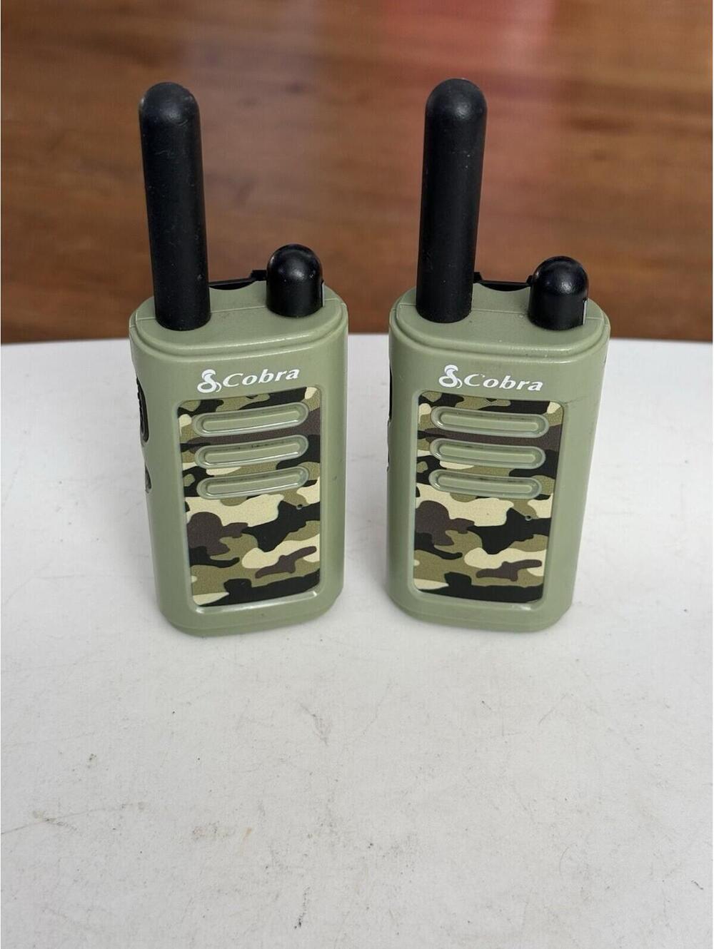 Cobra Hero Series Camo Walkie Talkies 16 Mile Range Set